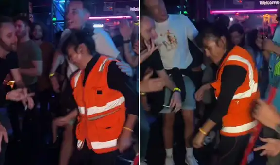 Trabajadora peruana la ‘rompe’ en discoteca de Cusco con extranjeros y dicen: "¿Buscan personal?"