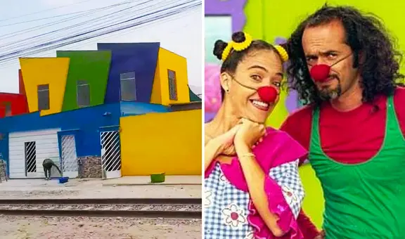 'Pataclaun' en la vida real: captan vivienda con singular diseño en la Carretera Central y sorprende