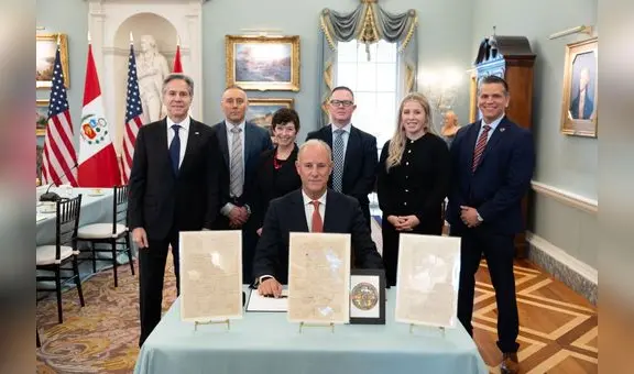 Estados Unidos devuelve a Perú documento robado hace más de 100 años: "Es una demostración de amistad"