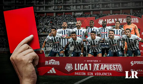 Alianza Lima no es el equipo con más expulsados: el club que supera sus 5 rojas en 8 fechas