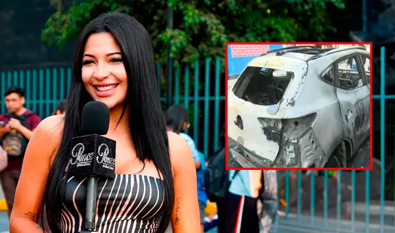 Queman auto de tiktoker Vitteri Ponce de 'Exponiendo infieles' y denuncia extorsión