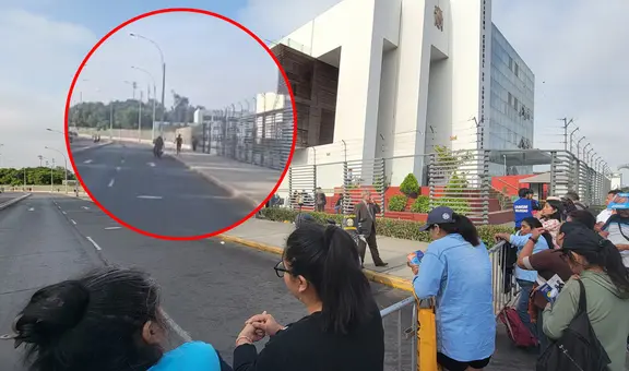 Policía sube en su moto a postulante de San Marcos: estudiante corría para no llegar tarde a examen