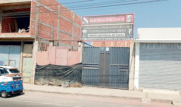 Partidos políticos se inscriben con sedes precarias