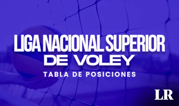 Tabla de posiciones Liga Nacional Superior de Vóley 2024 EN VIVO: hoy se definen los cruces