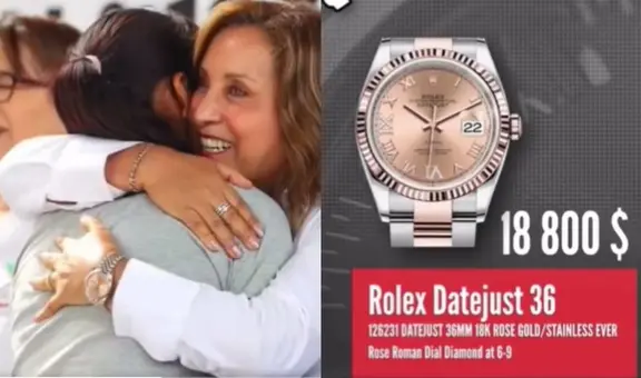 Rolex de Dina Boluarte no es una joya de “antaño” y su modelo sería posterior al 2020, indicó especialista