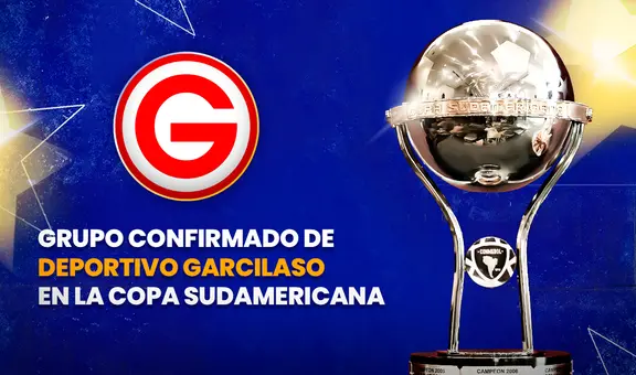 Grupo confirmado de Deportivo Garcilaso en la Copa Sudamericana 2024