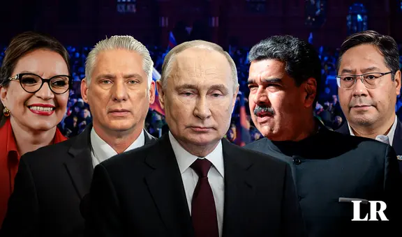 ¿Qué presidentes latinoamericanos felicitaron a Putin tras ganar reelección en Rusia por quinta vez?