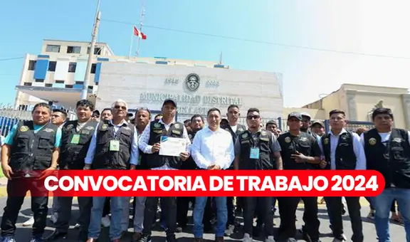 ¿Necesitas trabajo? Únete a la Municipalidad de Bellavista, SUELDOS hasta S/3.300