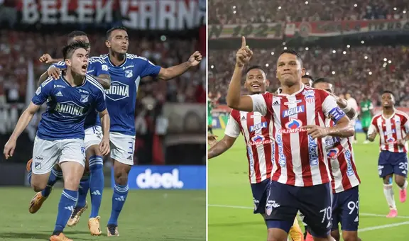 En estos grupos quedaron Junior y Millonarios por la Copa Libertadores 2024