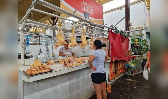 Precio del pollo lejos de moderarse: el kilo no baja de S/11,50 en mercados minoristas