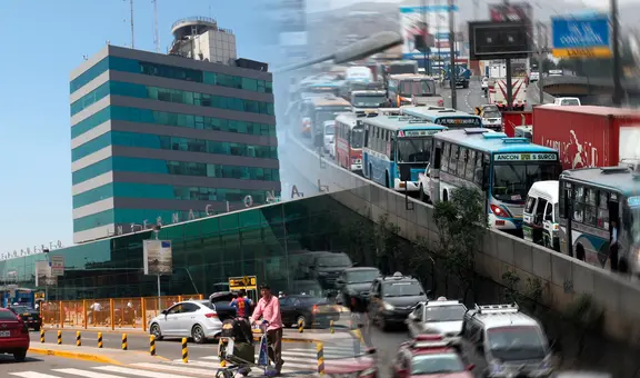 ¿Cuál es la mejor ruta para ir al aeropuerto internacional Jorge Chávez desde SJL?