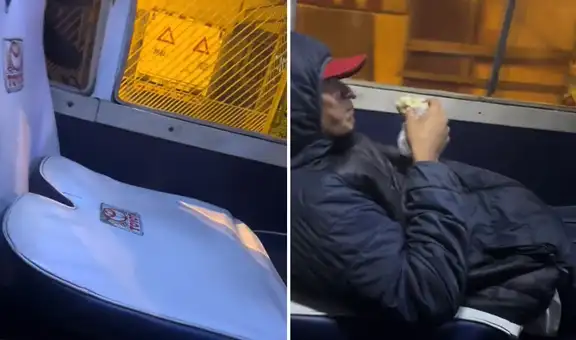 Captan asiento 'bus cama' en combi de PERÚ y dicen: "Ni CIVA se atrevió a tanto"