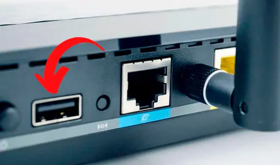 ¿Qué pasa si conectas un disco duro al puerto USB que tu router tiene en la parte trasera?