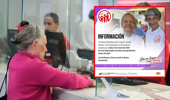 Pensión IVSS abril 2024: CRONOGRAMA DE PAGOS y nueva lista de pensionados en Venezuela