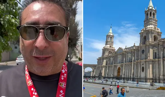 Turista mexicano queda fascinado con las calles de Arequipa: ¡Es como estar en México!