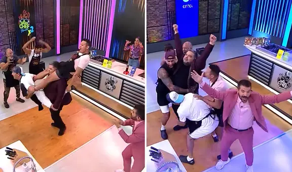 Javier Masías deja en shock a todos al hacer el paso del helicóptero con Skándalo en 'El gran chef'