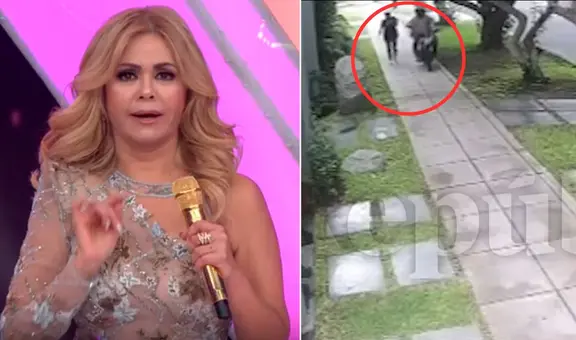 Gisela Valcárcel se pronuncia tras sufrir robo de su teléfono: "Ahora por un celular te matan"