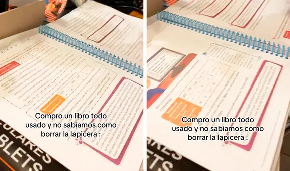 Madre revela secreto para eliminar manchas de lapicero en libro y dejarlo como nuevo: “Pongámoslo a prueba”