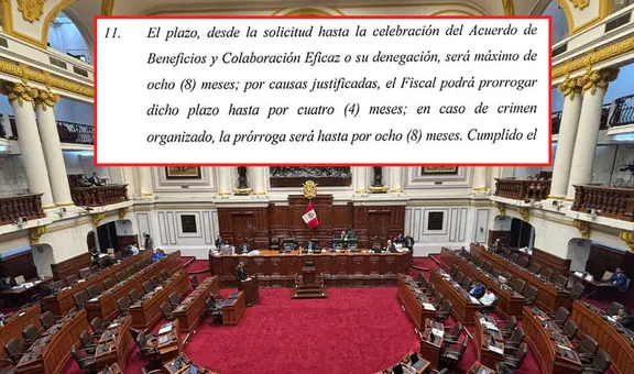 Ley que limita la colaboración eficaz con plazos recortados: ¿cuál es el camino que siguió hasta su publicación?