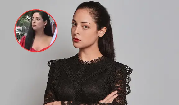 Hombre acosa a la actriz Andrea Luna mientras brindaba una entrevista en vivo para TV