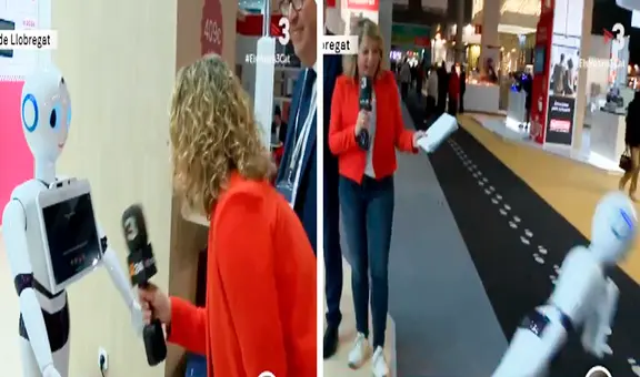 Robot mesero ‘no quiere trabajar’ y se desploma en programa en vivo: “Y así quiere propina”