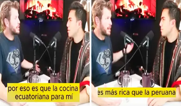 Ecuatoriano admite que sus compatriotas apoyan la GASTRONOMÍA de PERÚ: “No preferimos lo nuestro”