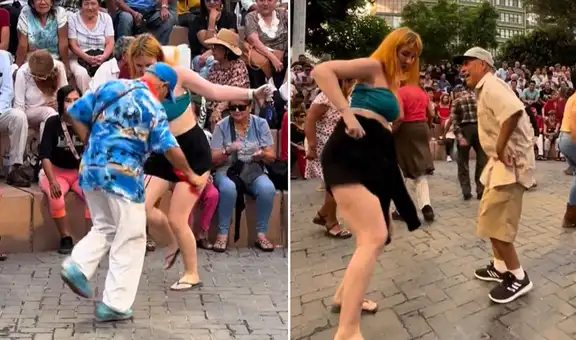 Extranjera baila huaylas en fiesta peruana y sorprende: Aplicó la de ‘total nadie me conoce’