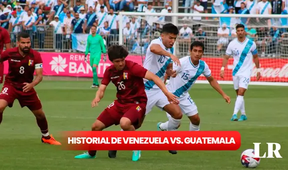 El aplastante historial de la Vinotinto vs. Guatemala antes del amistoso FIFA: ¿quién ganó más veces?