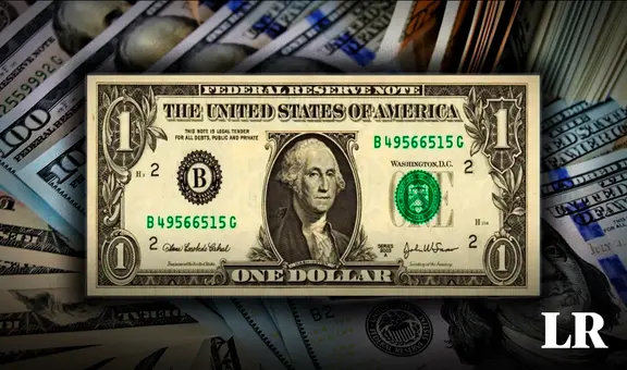 Así es el billete de 1 DÓLAR, con la inscripción "Washington D. C.", por el que pagan hasta US$50.000