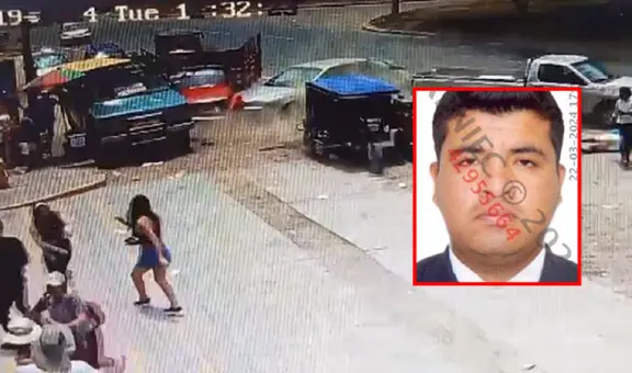 Policía ebrio choca, casi arrolla a ciudadanos en Chiclayo e intenta fugar