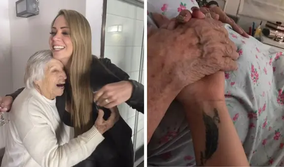 Melissa Klug SE QUIEBRA y deja triste mensaje tras muerte de su abuelita: "Cómo podré vivir sin ti"