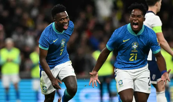 ¡Brasil venció 1-0 a Inglaterra! Endrick, delantero de 17 años, anotó el gol de la victoria