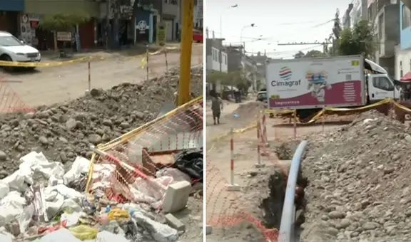 La Victoria: vecinos denuncian contaminación por obras inconclusas de la Municipalidad de Lima