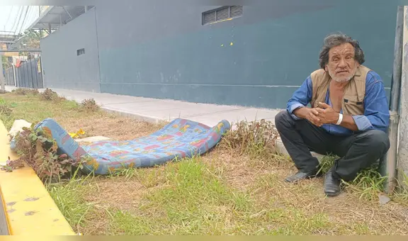 "No tengo ni para comer": piurano hallado inconsciente niega huelga de hambre y cuenta su historia