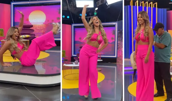 ¿Yahaira Plasencia se resbaló mientras conducía 'Al sexto día'? Cantante sorprende con insólito video