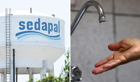 Corte de agua en Lima del 25 al 26 de marzo: conoce las zonas afectadas, vía Sedapal