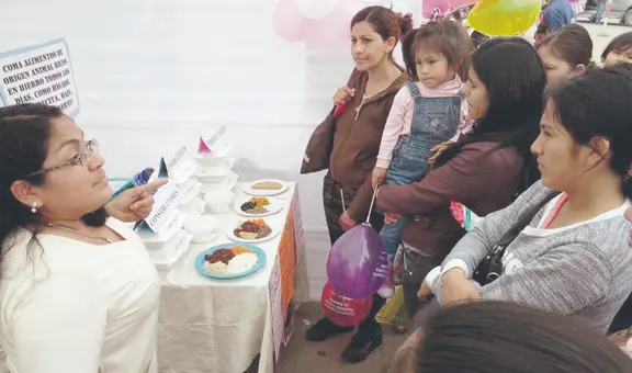 Once distritos no cumplieron con prevenir anemia en Lima