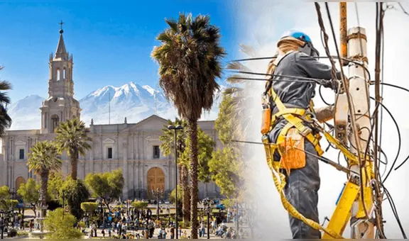 Corte de luz en Arequipa el 26, 27 y 31 de marzo: revisa las zonas afectadas y horarios, según Seal