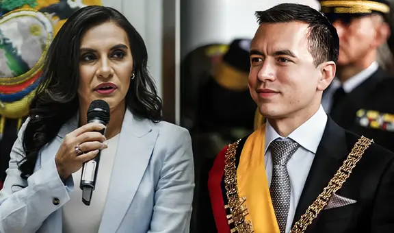 Vicepresidenta de Ecuador denuncia al Gobierno de Noboa de “persecución” tras detención de su hijo