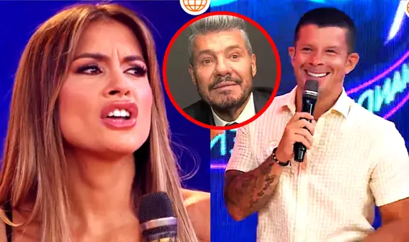 Milett Figueroa encara a Mario Hart por burlarse de que Marcelo Tinelli tiene 63 años: "Cállate"