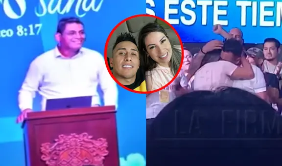 Pastor de Christian Cueva se pronuncia por imágenes del futbolista en retiro con Pamela López