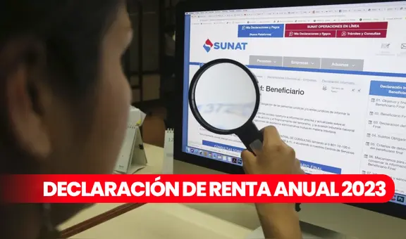 Declaración anual de renta 2023: revisa el CRONOGRAMA oficial, quiénes lo presentan y más vía Sunat