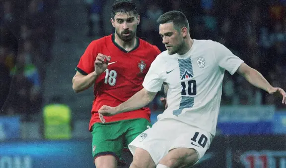 ¡Sorpresa! Eslovenia derrotó 2-0 a Portugal con Cristiano Ronaldo por amistoso