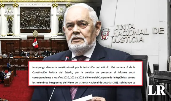 Congresista Jorge Montoya presenta nueva denuncia contra miembros de la JNJ