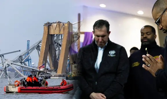 Suspenden búsqueda de 6 trabajadores latinos y los dan por muertos tras choque en puente de Baltimore