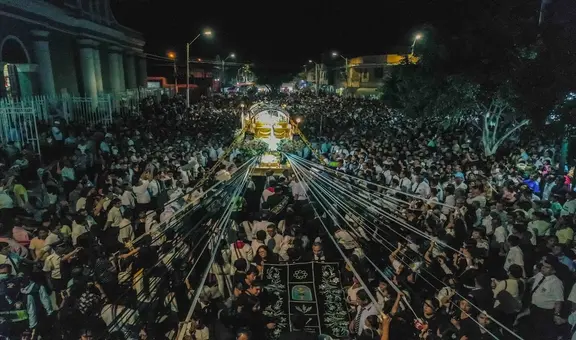 Vestidos de negro y sin música: así se celebra la Semana Santa en Catacaos, Piura