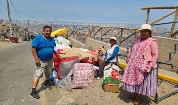 Semana Santa: impiden a comerciantes de Puno con autorización vender productos en cerro San Cristóbal