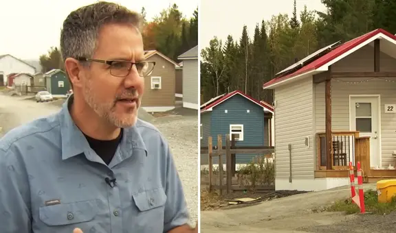 Millonario canadiense vendió su empresa y ahora construye casas para familias en pobreza