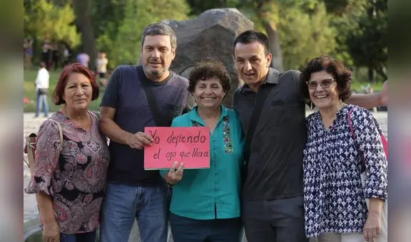 Familiares de víctimas defienden 'El ojo que llora': "Nadie tiene derecho a arrebatarnos la memoria”