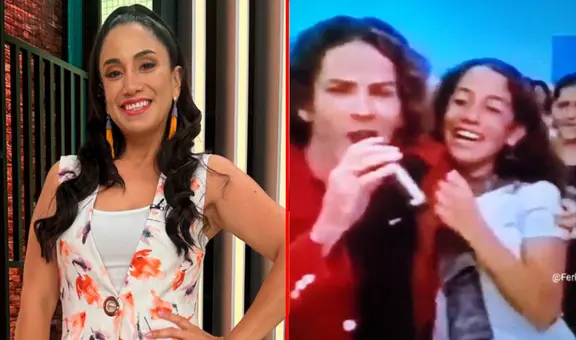 ¡Nelly Rossinelli era fan de Skándalo! Revelan video inédito de su adolescencia junto a Ricky Trevitazo